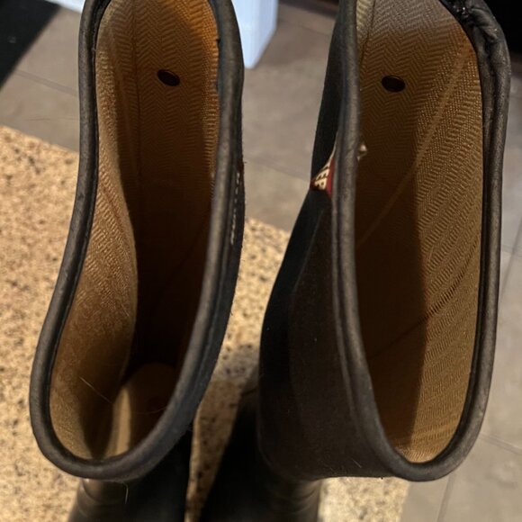 Hunter Lady N Women's Tall Dark Navy Hunter Rain Boots  Size 7-Excellent Cond - Picture 13 of 16